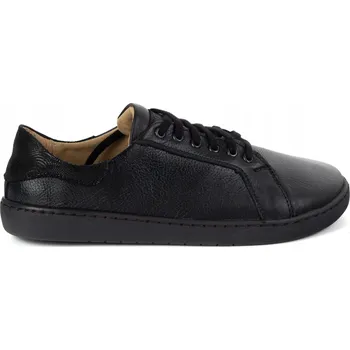 Dámské tenisky Aura Dámské Kožené Barefoot Tenisky Minimalistické černé 41