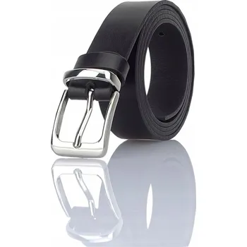 Opasek ČERNÝ dámský PÁSEK opasek ÚZKÝ s přezkou Gracio