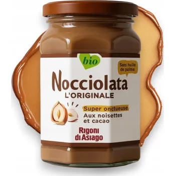 Krém Rigioni di Asiago lískové ořechy a bio kakao 650 g
