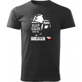 Pánské oblečení Pánské tričko s kulatý výstřihem STRIKER, velikost 3XL