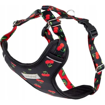 Postroj pro psa Amiplay Postroj pro psa Discovery BeHappy L Třešeň