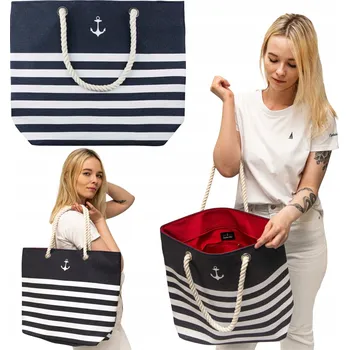 Plážová taška Captain Mike, polyester, vícebarevná