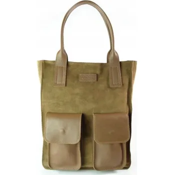 Kabelka Vera Pelle kabelka vak z pravé kůže, vícebarevná