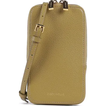 Coccinelle Flor - Kabelka na mobil v olivová, kůže, 50553049 | Kabelky pro ženy & muže