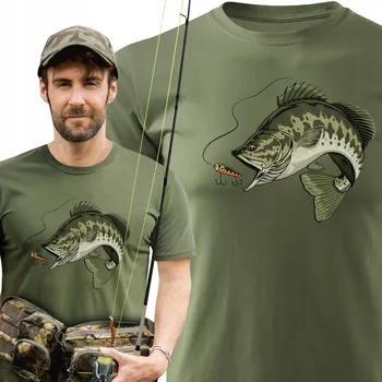 Pánské tričko Pánské bavlněné tričko pro rybáře – pro tátu, manžela, dědečka, vel M