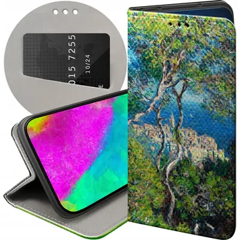 Pouzdro na mobilní telefon Flipové pouzdro Hello Case pro Xiaomi Redmi 13C 5G zelené