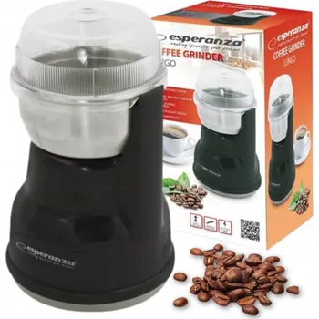 Mlýnek na kávu Elektrický mlýnek Esperanza Lungo 160 W černý