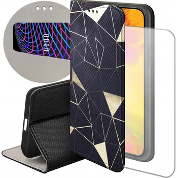 Pouzdro na mobilní telefon Flipové pouzdro Hello Case pro Apple iPhone 12 mini zlaté