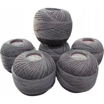 Příze Háčkovací Příze MUZA 10 1635A holubí šedá 100g 30x6 ARIADNA