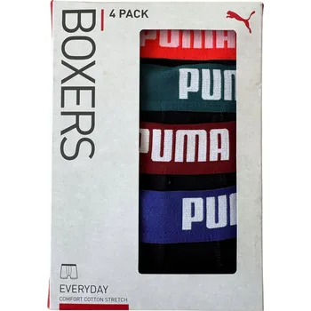 Boxerky PUMA BOXERKY BASIC 4-PACK 93819809 vel. L