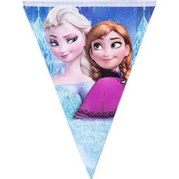 Párty vlaječky Frozen - ledové království Anna a Elsa - Cakesicq | Cukrářské potřeby