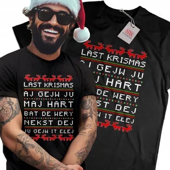 Tričko Vánoční svátky Last Christmas vtipné Kristmas 4XL