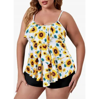 Dámské plavky PLAVKY BIKINI S VYSOKÝM PASEM, SET XL