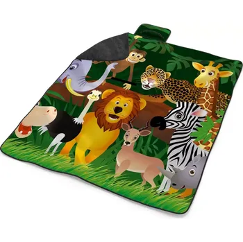 deka Sablio Plážová deka Zvířátka: 200x140 cm