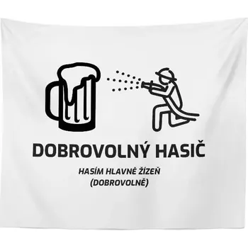 deka Sablio Deka Dobrovolný hasič: 150x120 cm