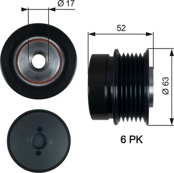 Předstihová spojka GATES OAP7187
