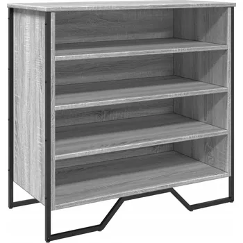 Botník VidaXL Botník, šedá dub sonoma, 80x38x78 cm