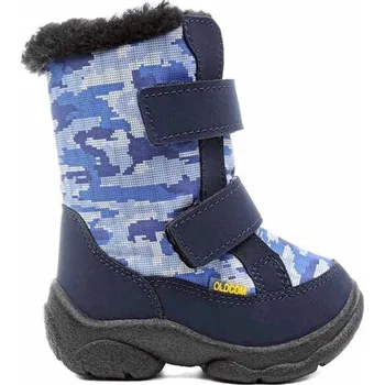 Chlapecká obuv Dětské zimní boty Oldcom ALASKA 25 Tmavě modrá, Modrá, Černá