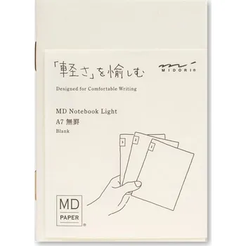 Blok Zápisník Light A7 3ks, čistý