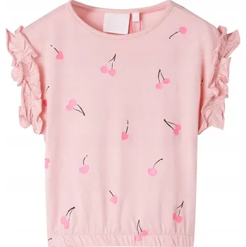 Dětské tričko s krátkým rukávem, světle růžové, velikost 128 Lumarko!