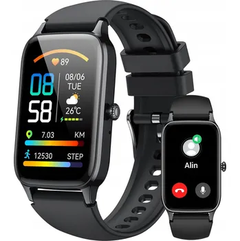 Chytré hodinky Chytré Hodinky 1.57" Bluetooth Volání Měření pulsu Krokoměr IP68 Android iOS