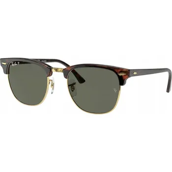 Sluneční brýle Sluneční brýle Ray-Ban CLUBMASTER CLASSIC zelené polarizační