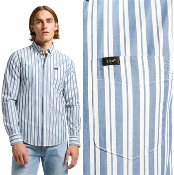 Pánská košile Pánská košile Lee Lee Button Down Orion Stripe 112363894 vel. L