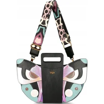 Kabelka EGO shopper kabelka eko kůže černá