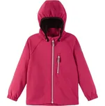 Dětská softshellová bunda REIMA VANTTI 128 Růžová, Černá, Bílá