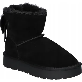 Chlapecká obuv AMERICAN CLUB SNĚHULE KOTNÍKOVÉ BOTY DĚTSKÉ ZIMNÍ KOŽENÉ ZATEPLENÉ, VELIKOST 32