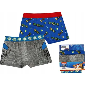 Tlapková patrola Tlapková Patrola Chase 2-pack chlapecké boxerky dětské spodní prádlo 116/128
