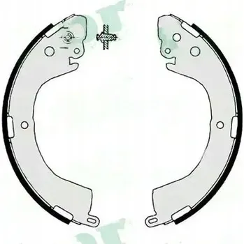 Brzdová čelist Lpr 07890 Sada brzdových čelistí