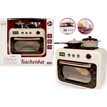 Dětský spotřebič 180507 TROUBA SPORÁK PRO DĚTI NA BATERIE DOMÁCÍ SPOTŘEBIČ ARTYK