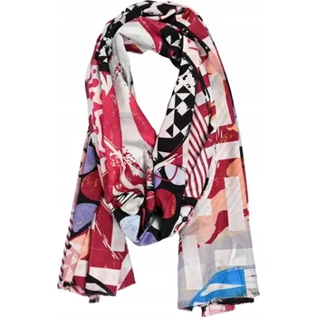 Obraz Agrafka šála vícebarevná 180 cm - žena