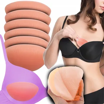 Podprsenka Silikonové vycpávky/vložky do podprsenky, vícebarevné