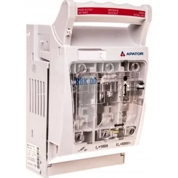 vypínač Odpínač RBK 00 Apator 690 V IP20 160 A 63-823333-111