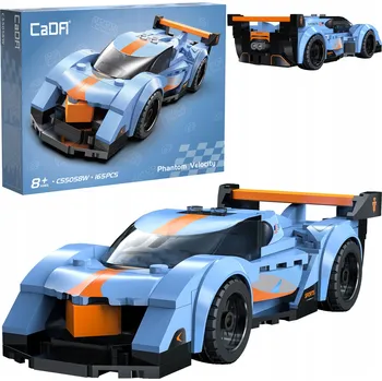 ostatní stavebnice STAVEBNICE CADA ZÁVODNÍ AUTO PHANTOM VELOCITY AUTO 165 DÍLŮ