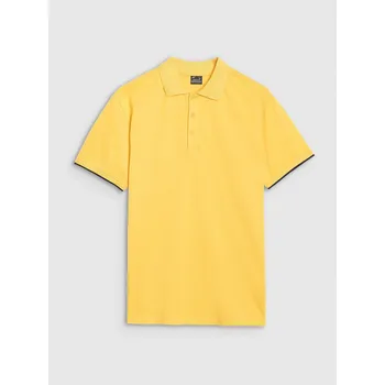 Pánská móda Pánské Polokošile 4F Regular - žluté, velikost S