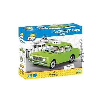 ostatní stavebnice Stavebnice Cobi Youngtimer Wartburg 353W Taxi 24528 1:35 75 dílků