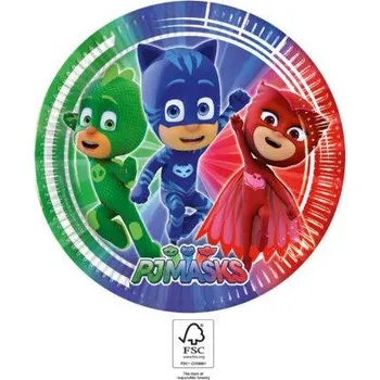 Papírový talíř na párty 23cm PJ Masks - Procos | Cukrářské potřeby