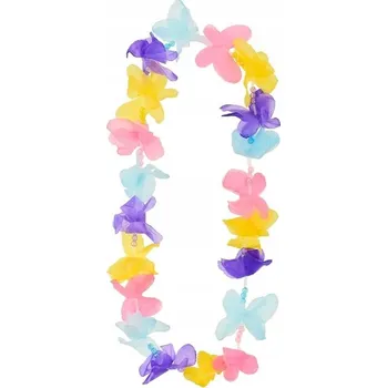 Karnevalový doplněk GoDan náhrdelník, doplněk ke kostýmu pro děti, havajský, Havaj, 51 cm