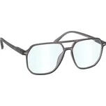 BRILO Dioptrické brýle pro práci u počítače 520-B +3,00 grey flex