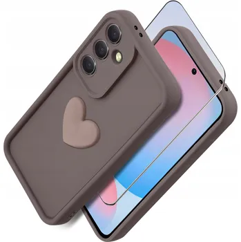 Pouzdro na mobilní telefon Zadní Kryt KrainaGSM pro Samsung Galaxy A56 hnědý