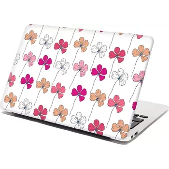 samolepka Sablio Samolepka na notebook Růžové kvítí - 29x20 cm