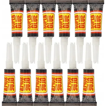 Průmyslové lepidlo Černé kyanoakrylátové lepidlo Super Glue 2 ml