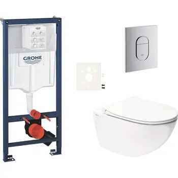GROHE Závěsný wc set do lehkých stěn / předstěnová montáž SAT Infinitio SIKOGRSIN11A