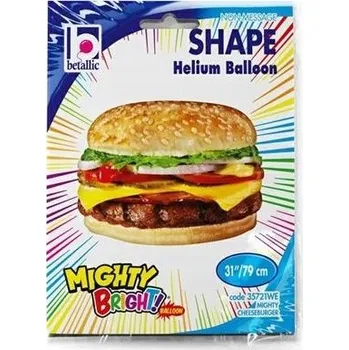 Balónek Balónek CHEESEBURGER hamburger rychlé občerstvení