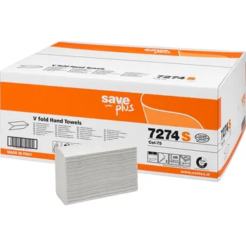 Papírový ručník Papírové ručníky skládané, V fold Celtex Smart Save Plus 3000, 21x25cm, H3