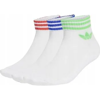 Pánské ponožky Ponožky Adidas JV7439 bílé, velikost 43-45