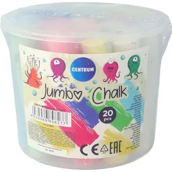 Křídy Jumbo na chodník 20ks